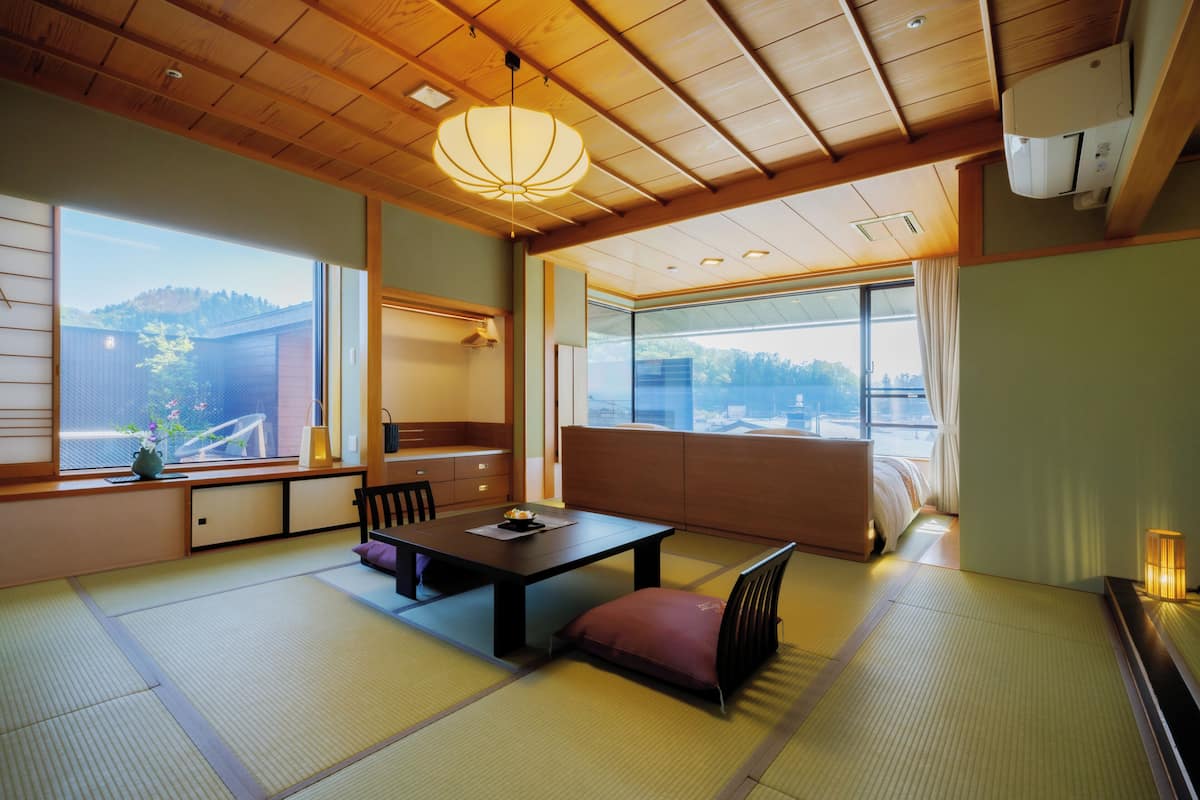 Suite Premium, 2 habitaciones, para no fumadores, sauna (Rooftop,JP-Western,Terrace,Open-Air B) | Ropa de cama de alta calidad y minibar