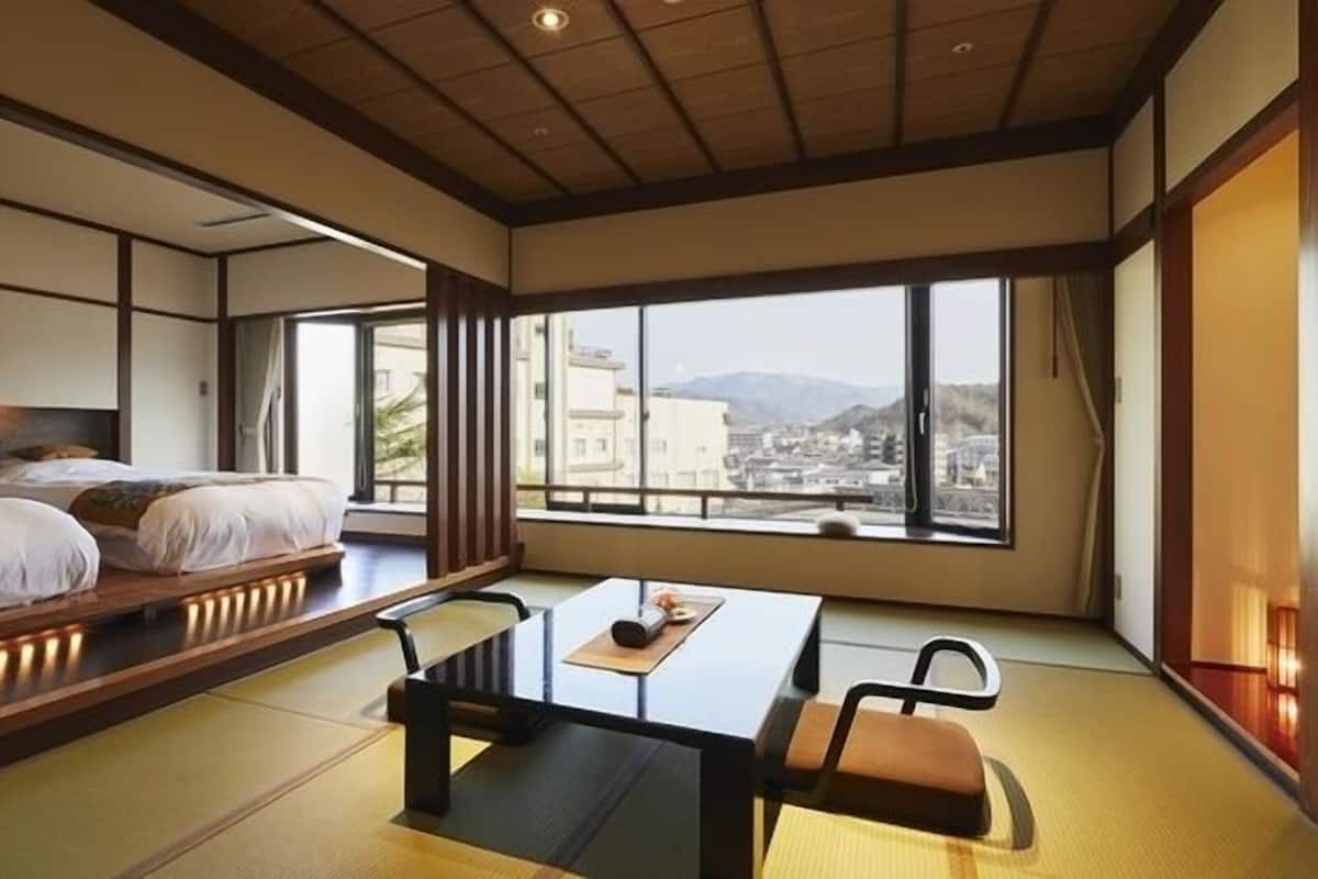 Habitación Deluxe, 2 habitaciones, para no fumadores (Tokinohana, Modern Japanese Twin) | Ropa de cama de alta calidad y minibar