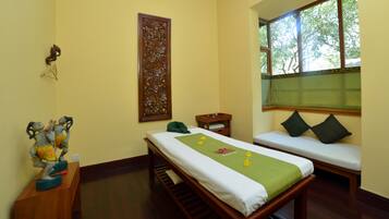 Body treatments, aromatherapy, deep-tissue massages, Thai massages
