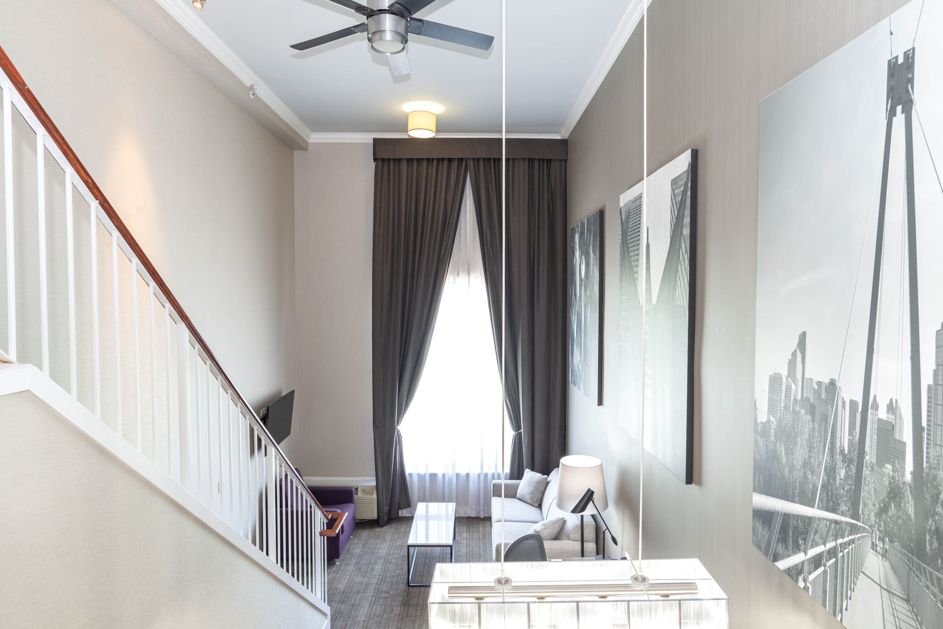 suite, 1 king bed with sofa bed, kitchen (loft) | premium bedding, pillow-top beds, in-room safe, desk