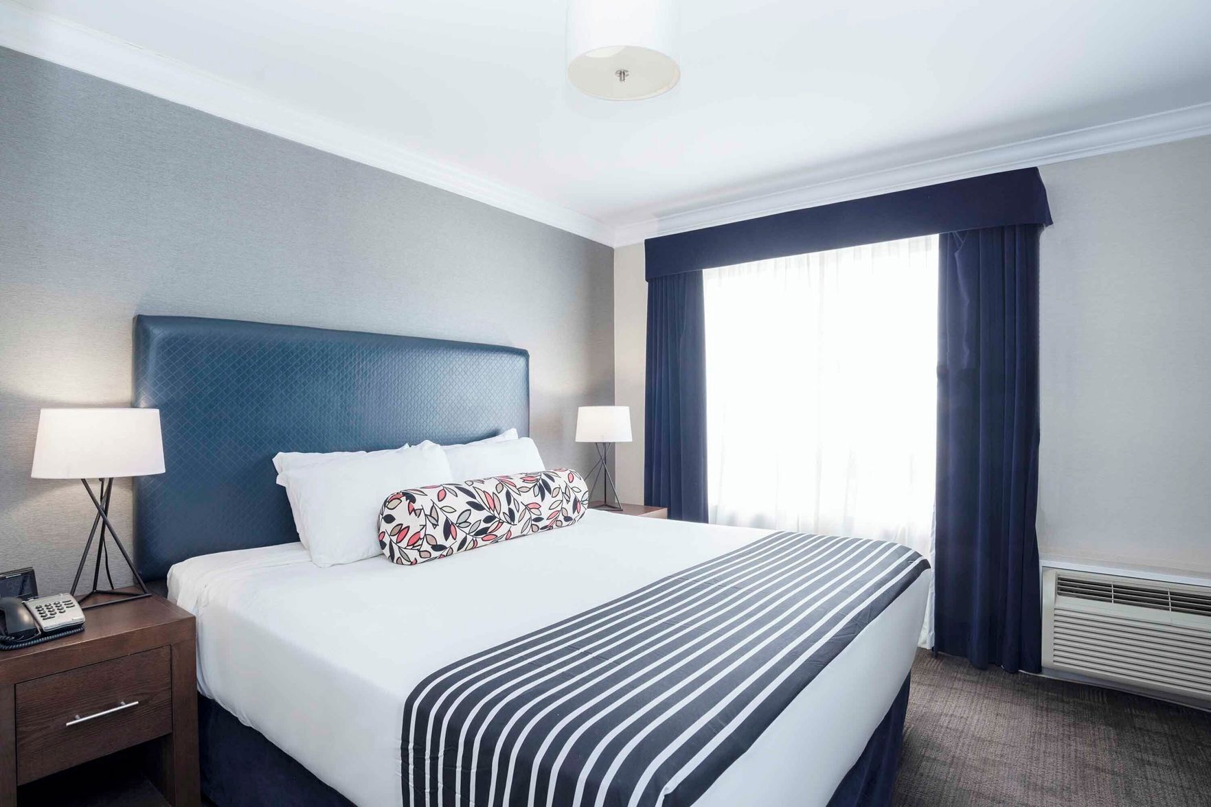 Premium bedding, pillow-top beds, in-room safe, desk