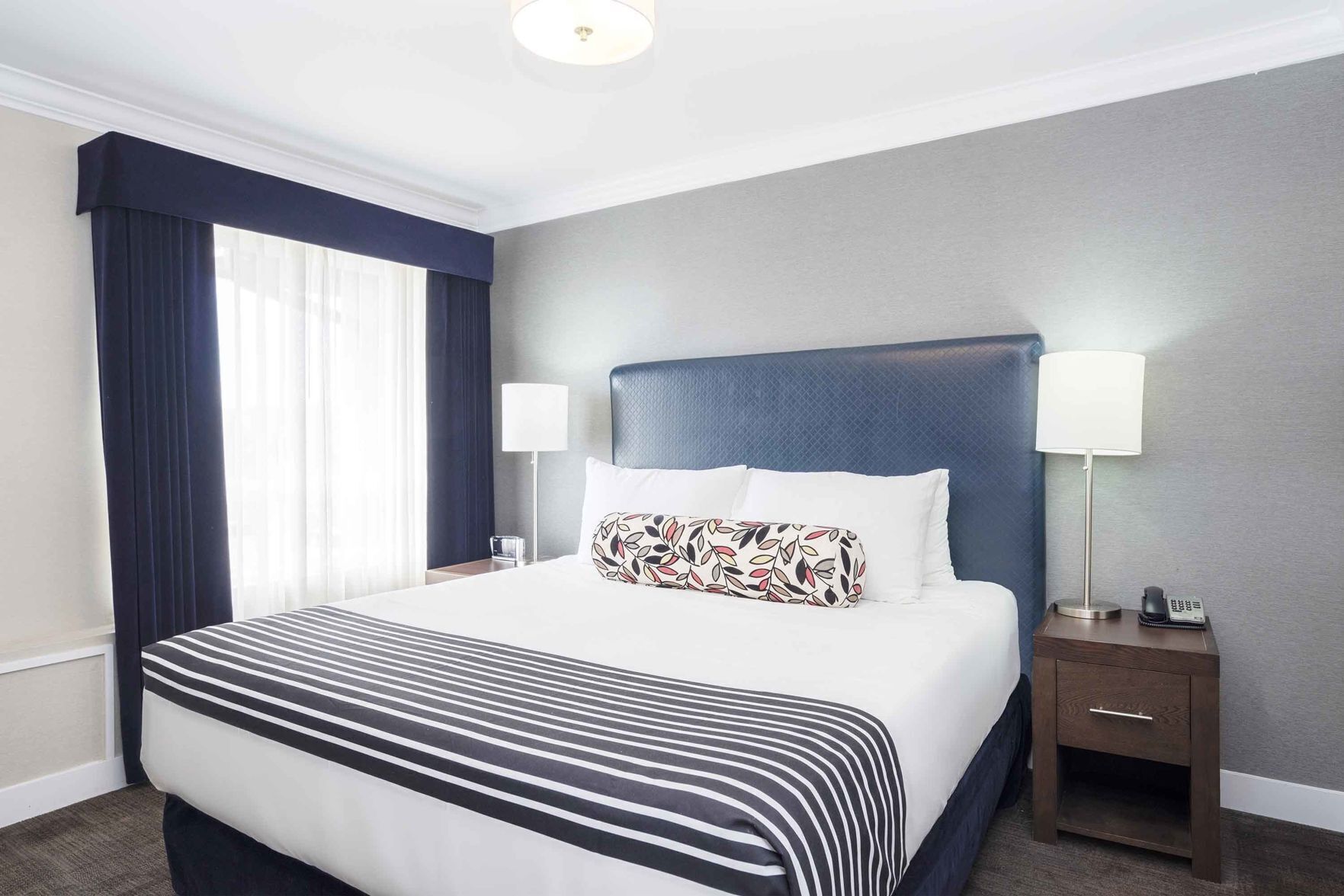 Premium bedding, pillow-top beds, in-room safe, desk