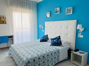 Superior Triple Room, Balcony | In-room safe, desk, laptop workspace, free cribs/infant beds - Hotel Betty  (Rimini)