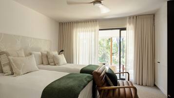 Luxury House | Premium bedding, down comforters, desk, laptop workspace