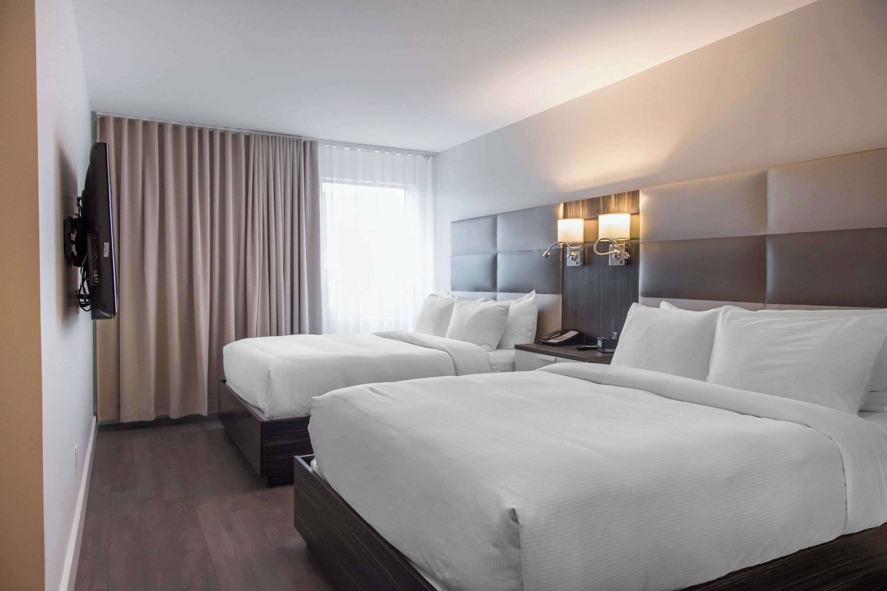 suite, multiple beds, non smoking (efficiency) | premium bedding, select comfort beds, in-room safe, iron/ironing board