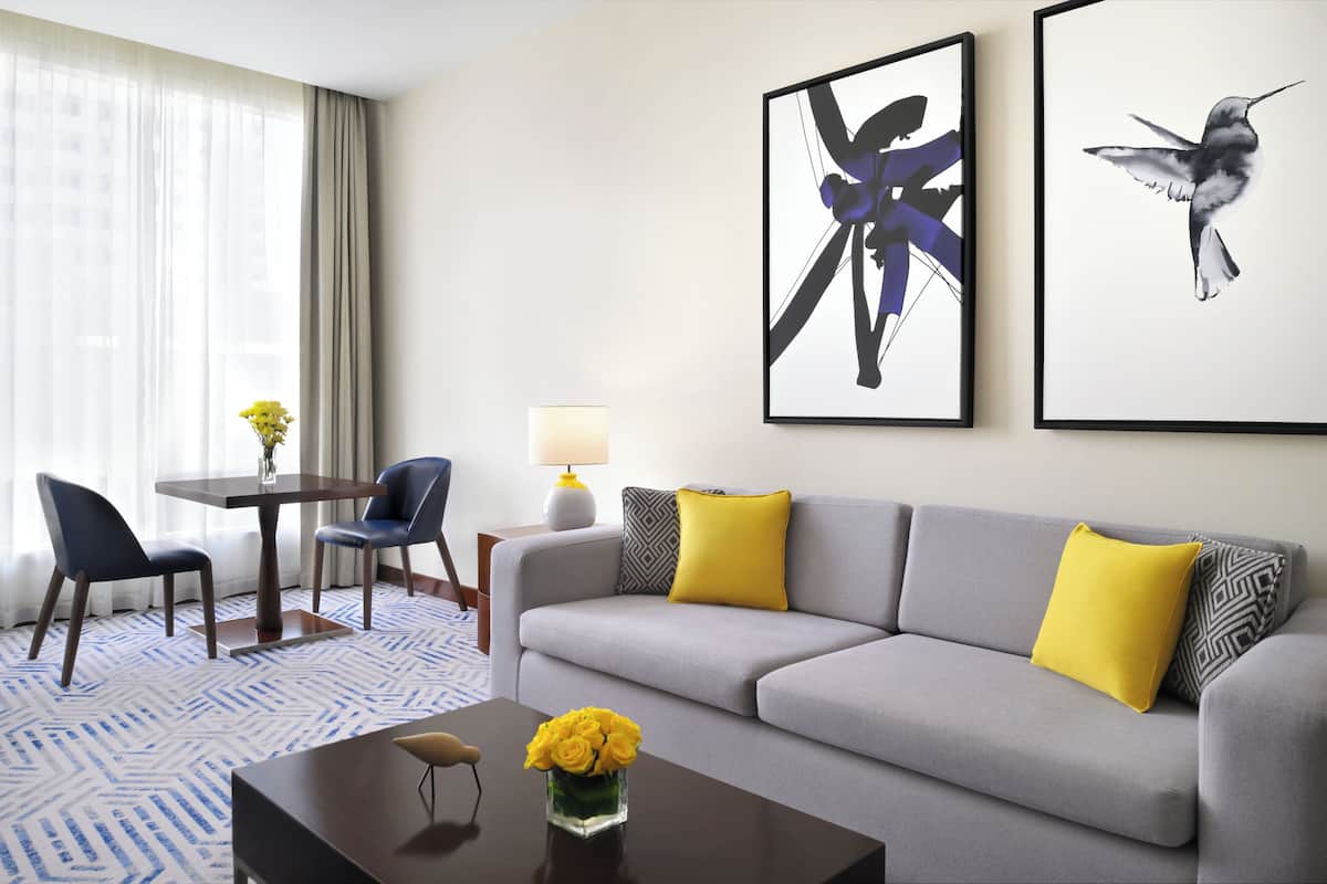 Suite | Premium bedding, down comforters, Select Comfort beds, minibar