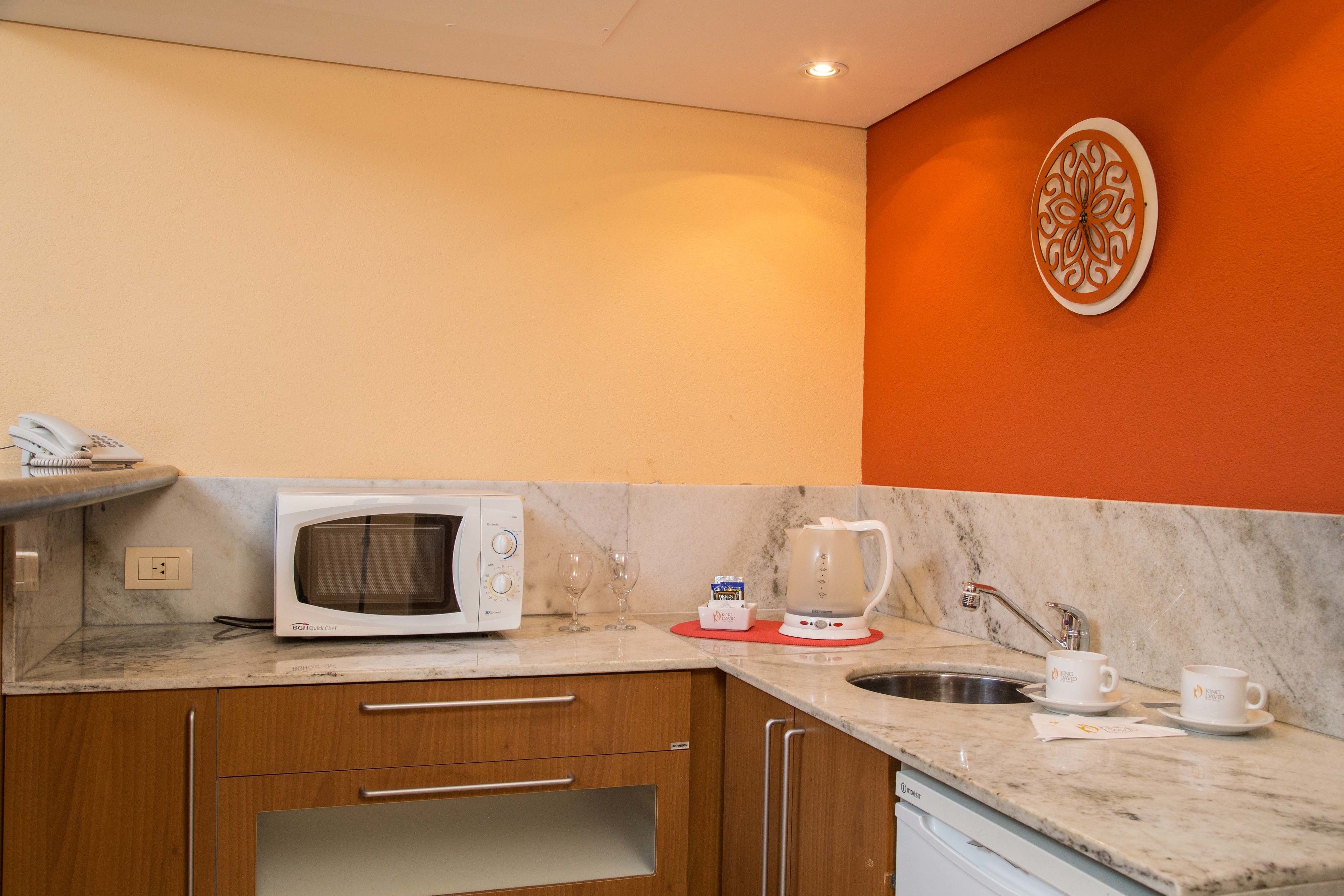 superior single room | private kitchenette | fridge, microwave, cookware/dishes/utensils