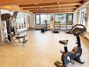 Fitness no quarto