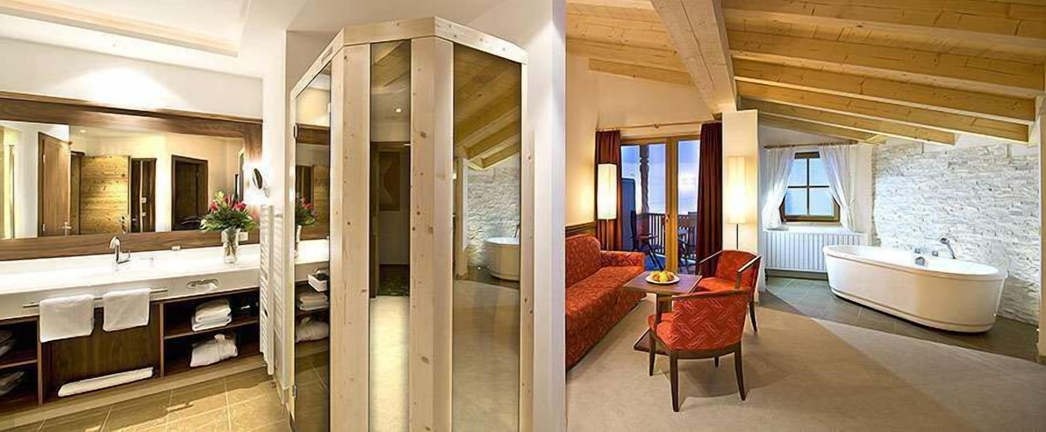 deluxe suite, 1 double bed, bathtub | down duvets, minibar, in-room safe, individually decorated