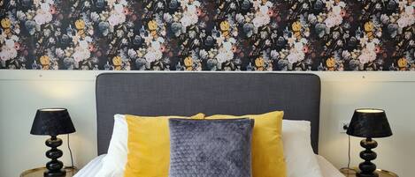 Deluxe Double Room | Hypo-allergenic bedding, desk, blackout drapes, iron/ironing board