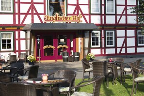 Entrée de l’hébergement