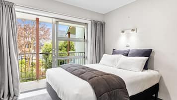 Family 1 Bedroom Apartment | Pillow-top beds, blackout curtains, soundproofing, iron/ironing board