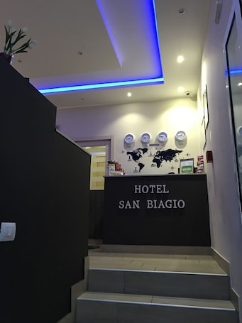 Ingresso interno. Hotel San Biagio