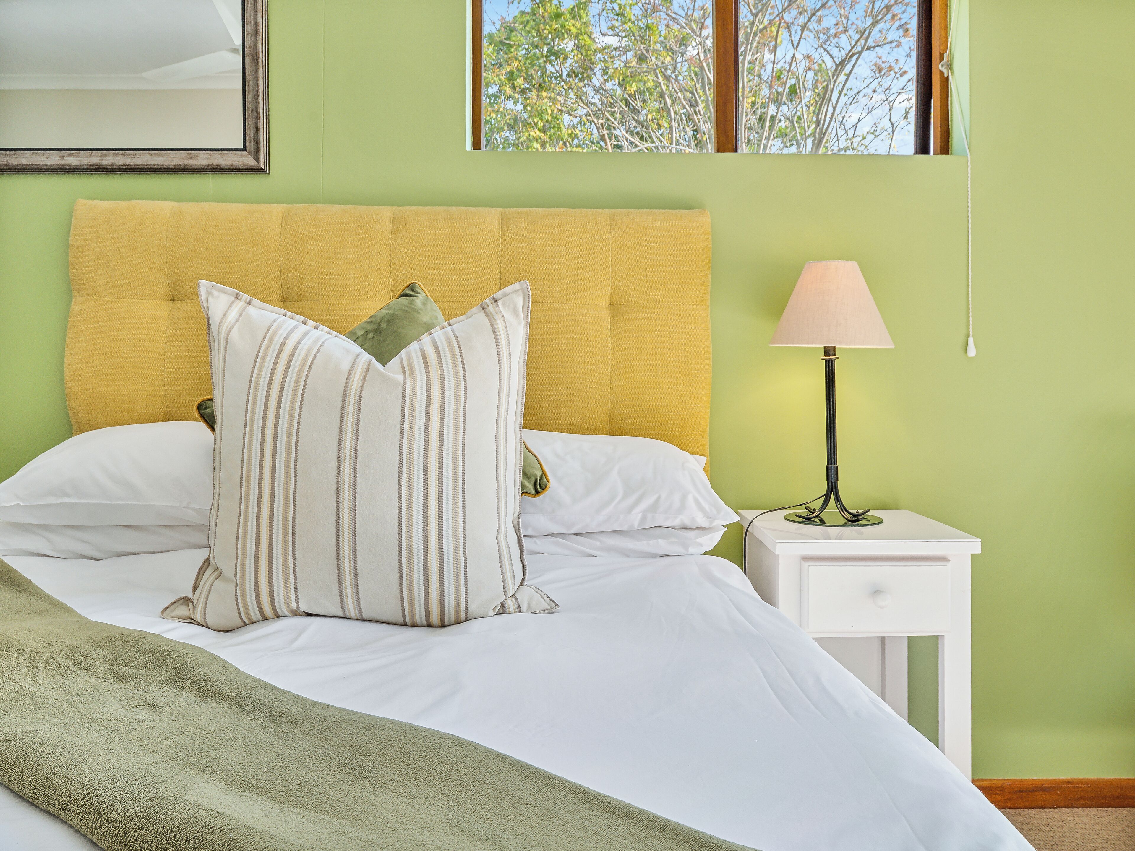 Memory-foam beds, in-room safe, individually decorated