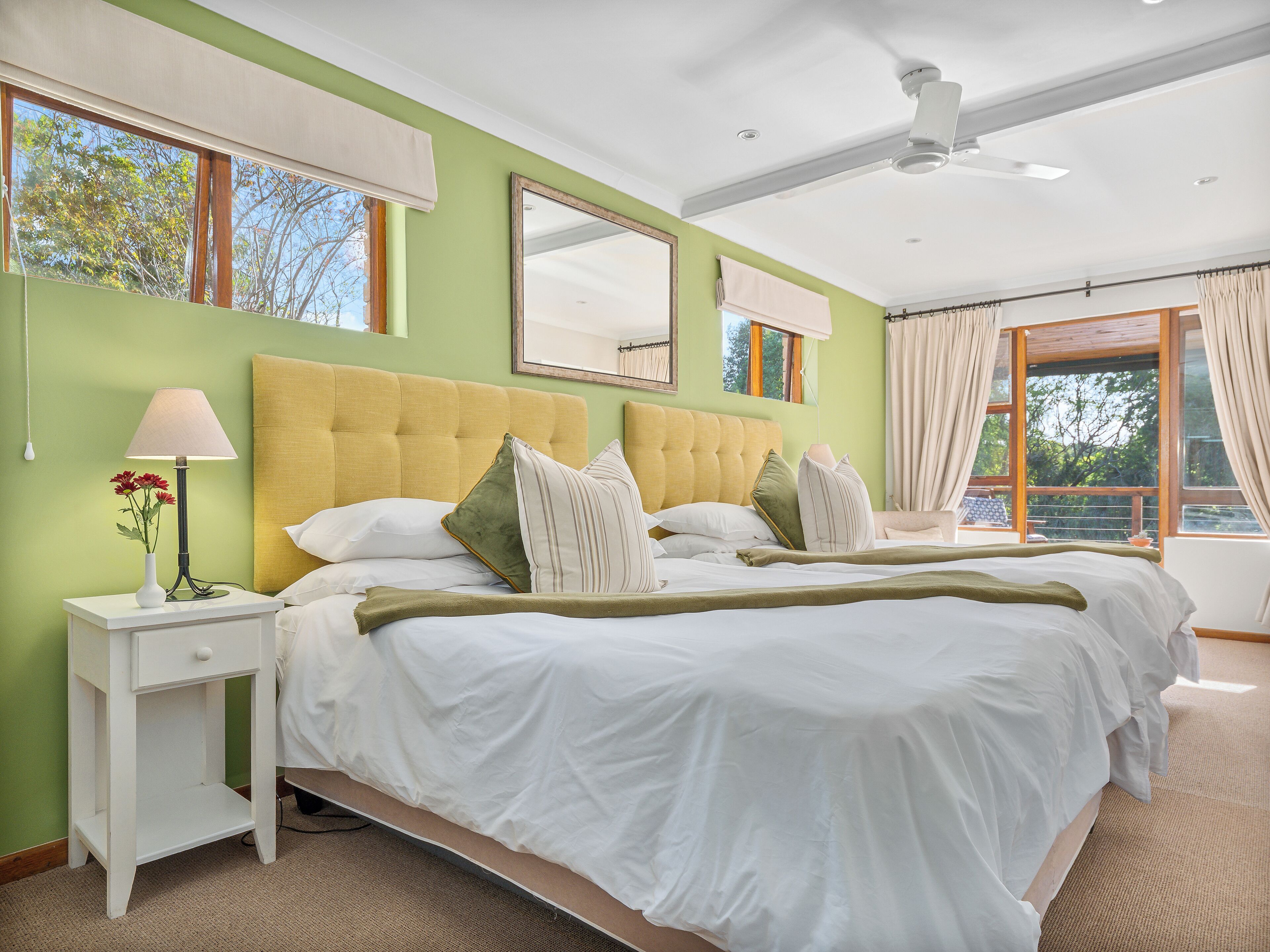 Comfort Double Room, 1 Bedroom, Terrace, Pool View | Memory foam beds, in-room safe, individually decorated