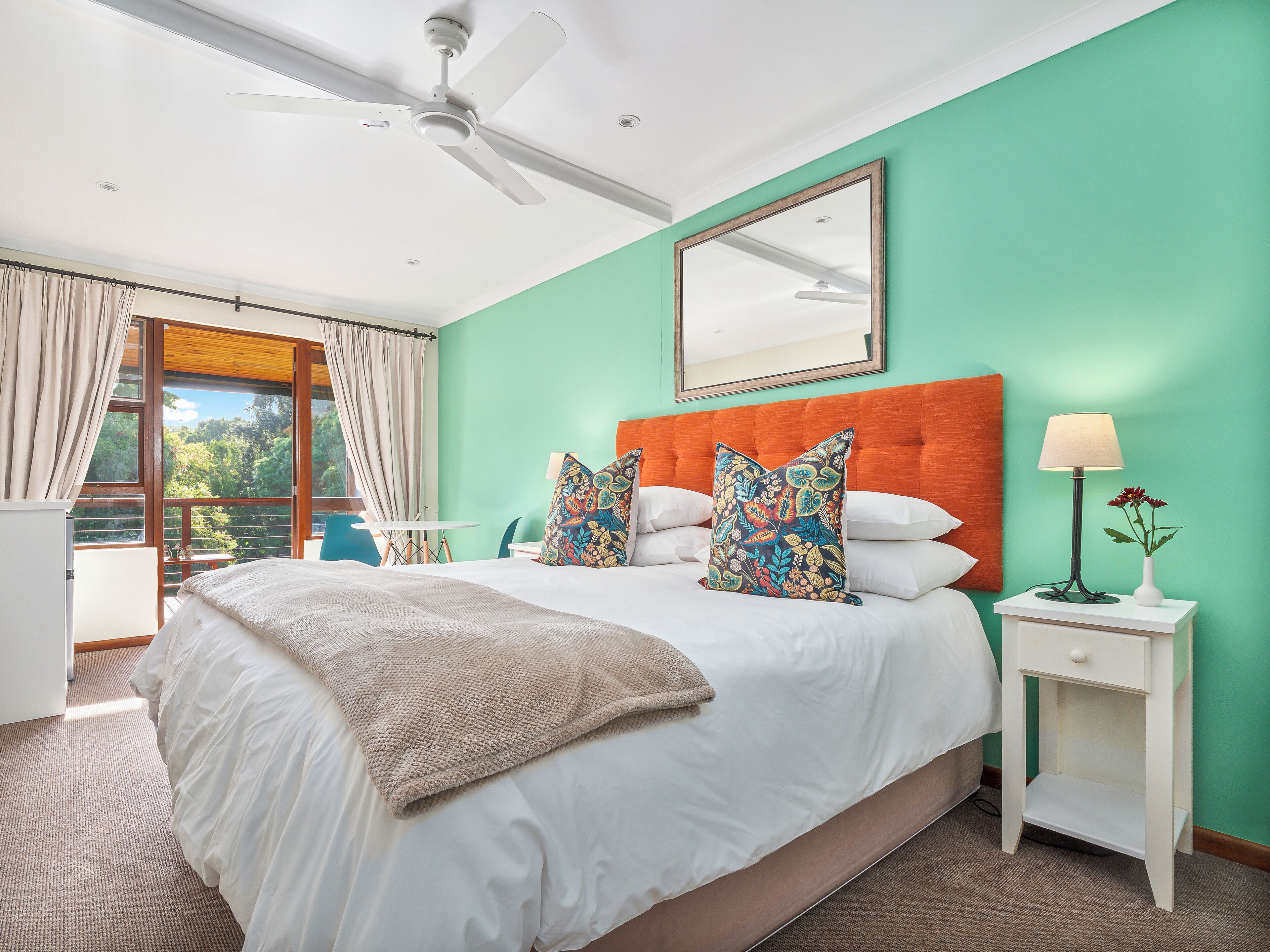 Comfort Double Room, 1 Bedroom, Terrace, Pool View