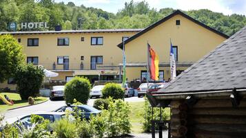 Fassade der Unterkunft