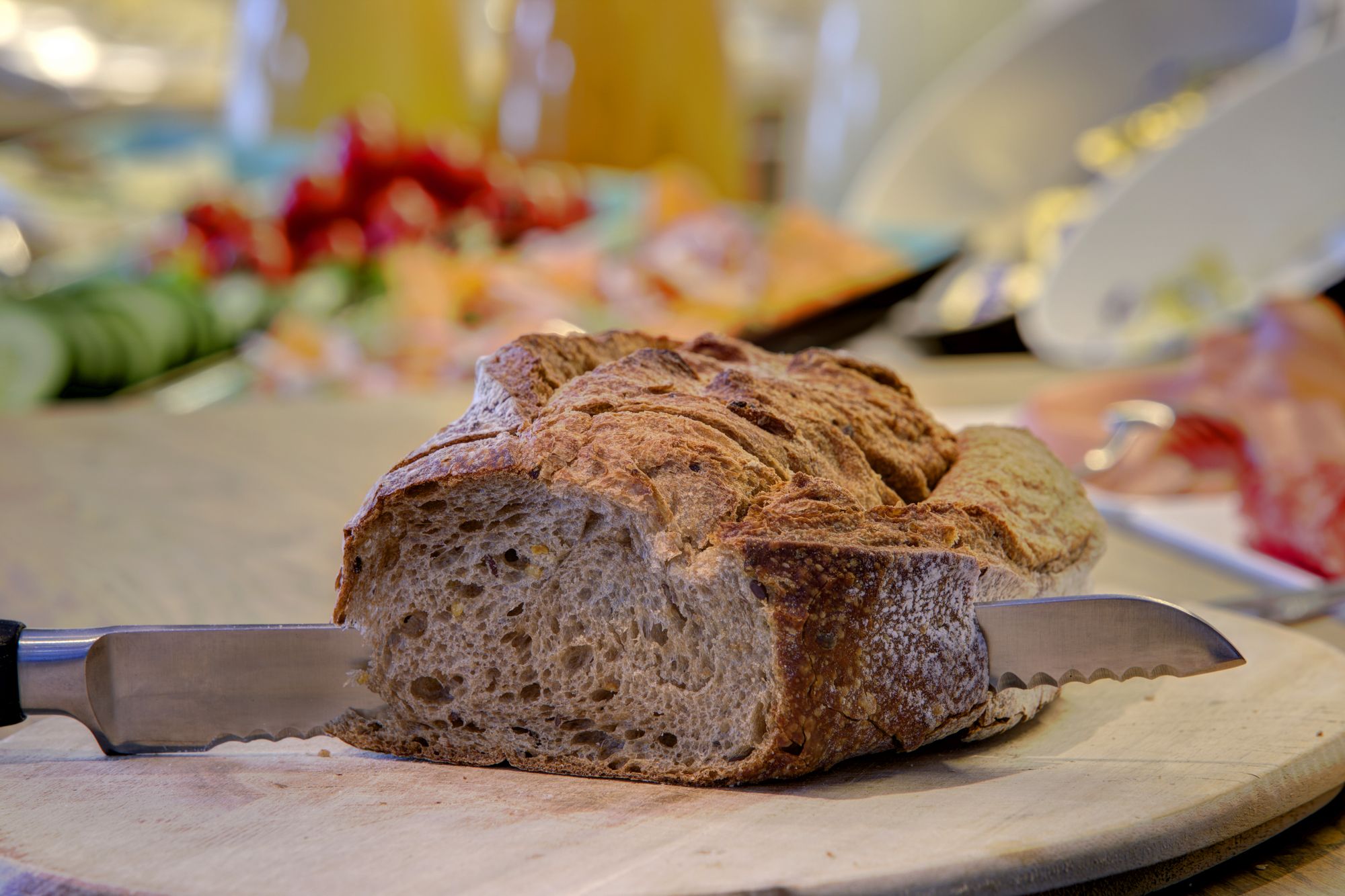 daily buffet breakfast (eur 17.50 per person)