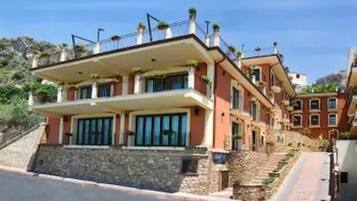 Fassade der Unterkunft