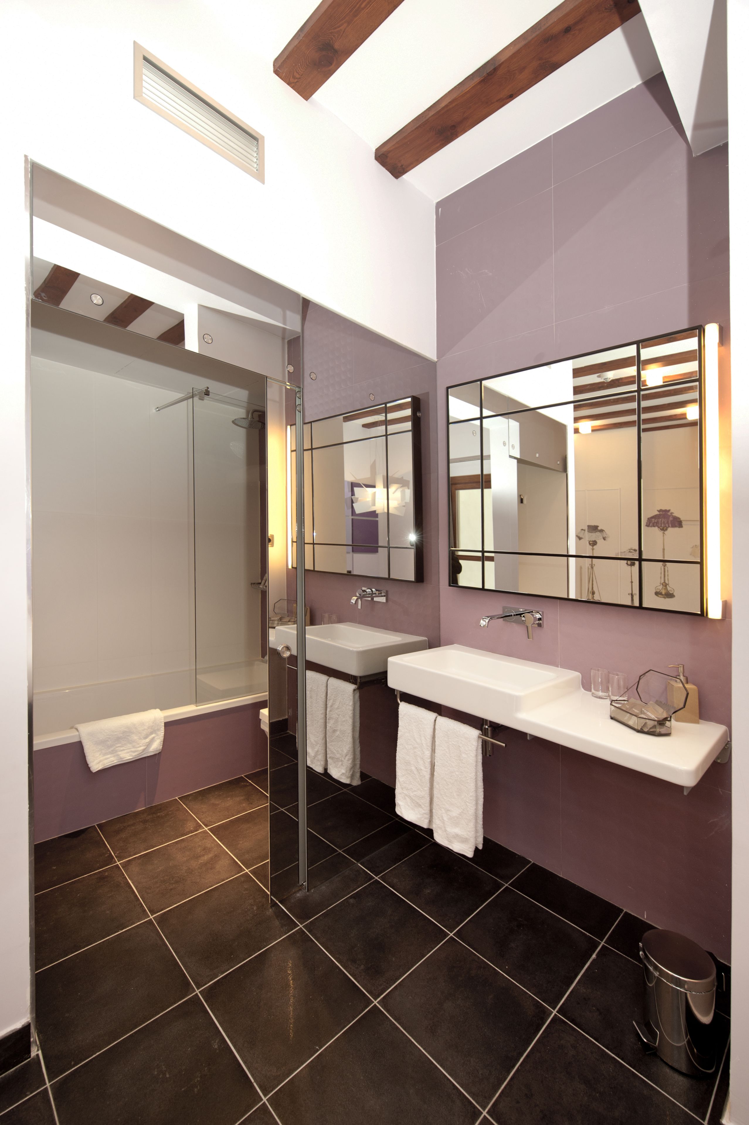 family room | bathroom | free toiletries, hair dryer, towels