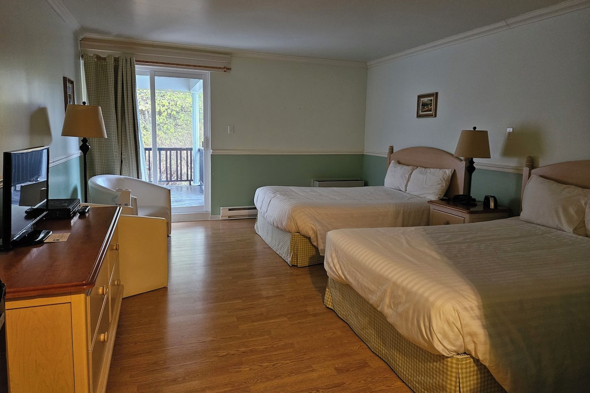 2 Lits Double Balcon | Ropa de cama de alta calidad y tabla de planchar con plancha
