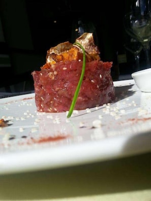 Almoço e jantar, culinária francesa