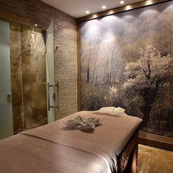 Sauna, Turkish bath/hammam, aromatherapy, body scrubs, 3 treatment rooms