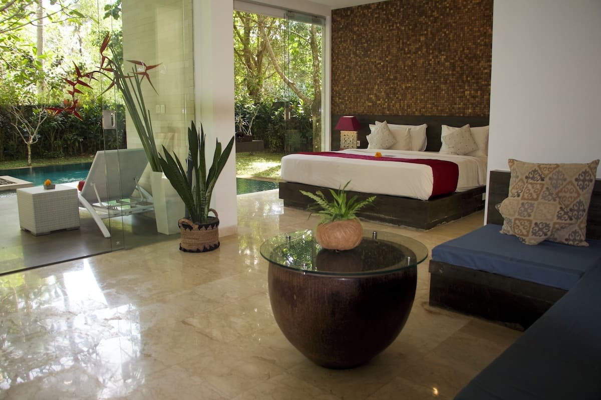 Villa, privézwembad (Garden) | Kameruitzicht