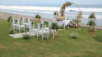Espace mariage en plein air