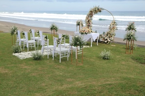Espace mariage en plein air