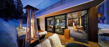 Front of property - evening/night