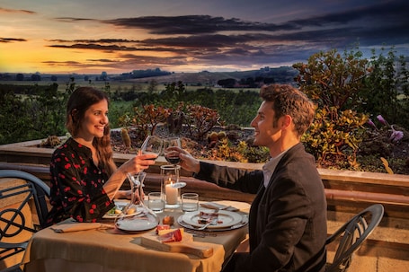 Couples dining