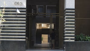 Entrée de l’hébergement