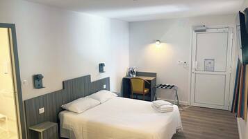 Memory-foam beds, individually furnished, desk, iron/ironing board