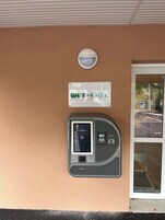 Mostrador de check-in y check-out