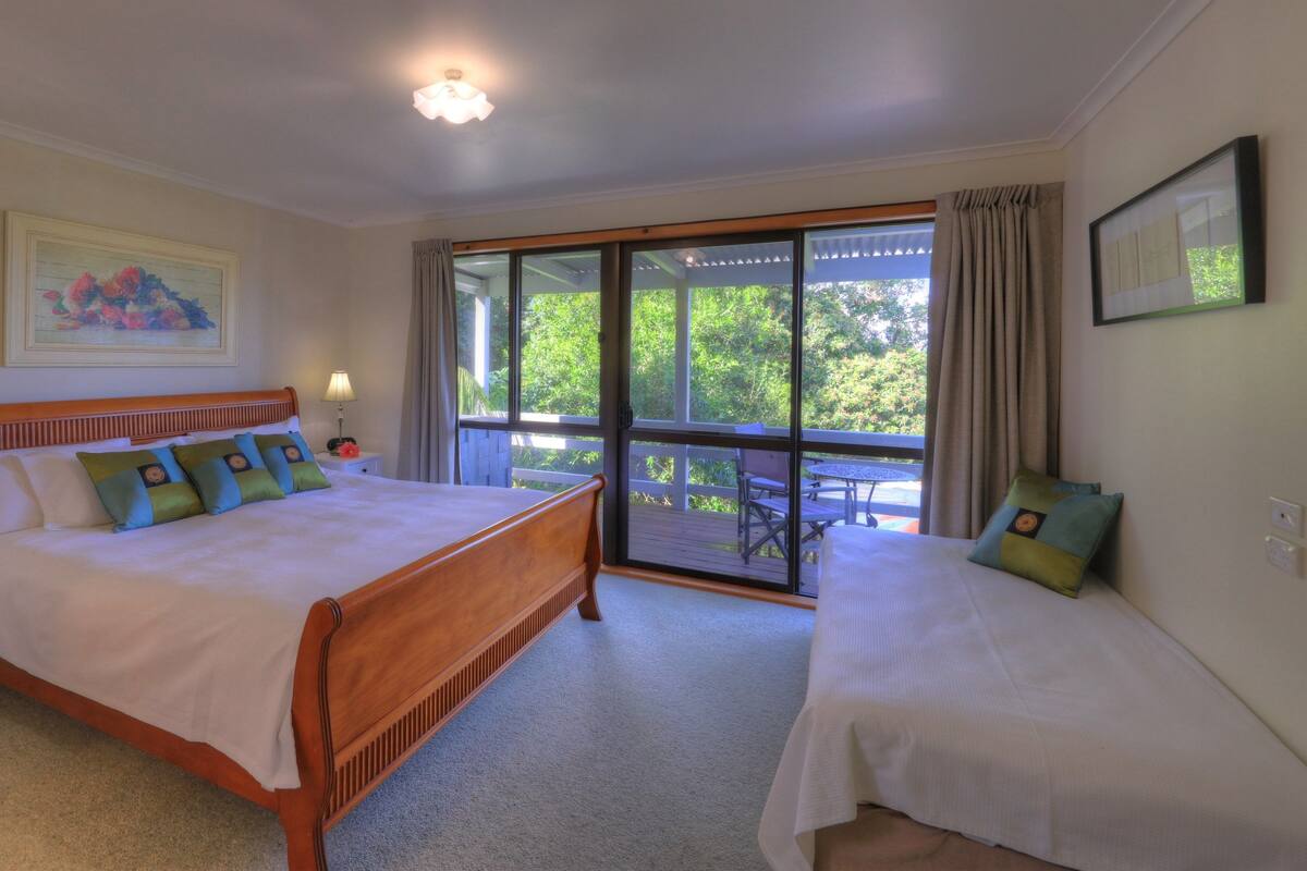 Huis, 3 slaapkamers, uitzicht op zee | Luxe beddengoed, Select Comfort-bedden, individueel gedecoreerd
