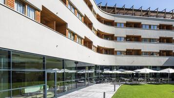 Overnatningsstedets facade