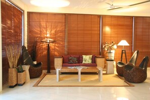 Lobby sitting area