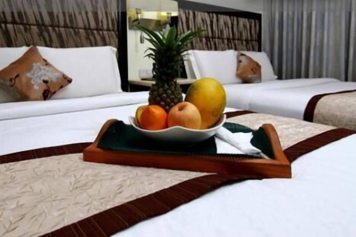 Premium bedding, down comforters, memory foam beds, minibar