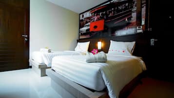 Superior Twin Room | Premium bedding, pillow-top beds, in-room safe, individually decorated