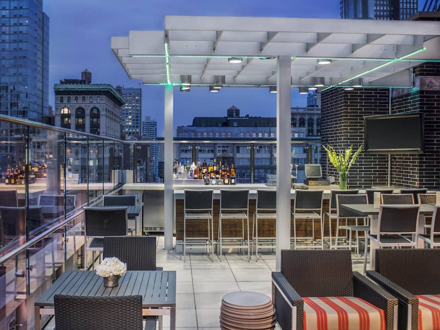 2 bars/lounges, rooftop bar