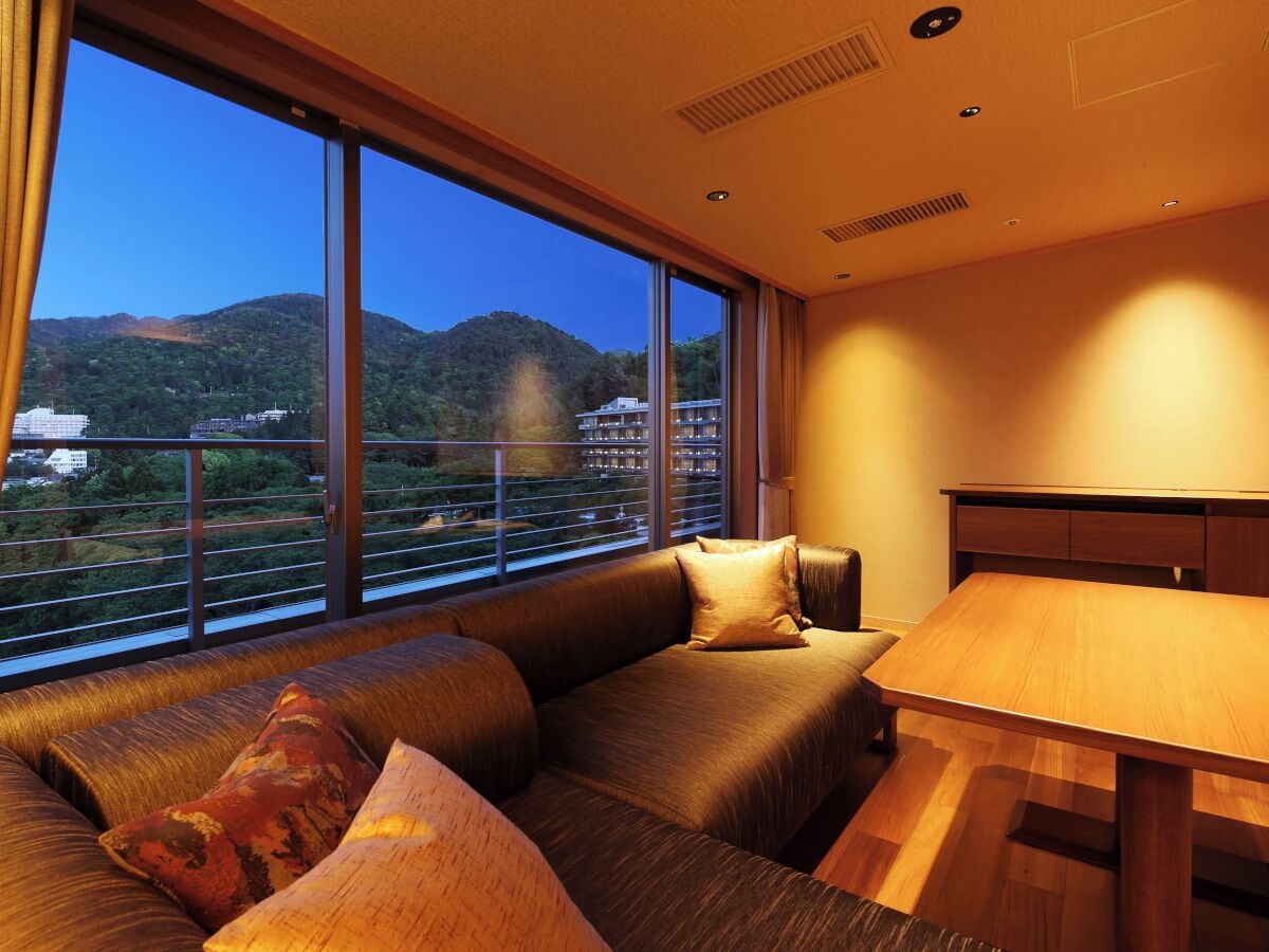 golden hot spring open-air bath twin room,garden view, kobe beef kaiseki, non smoking (meal in room) | 1 bedroom, in-room safe, desk, free wifi