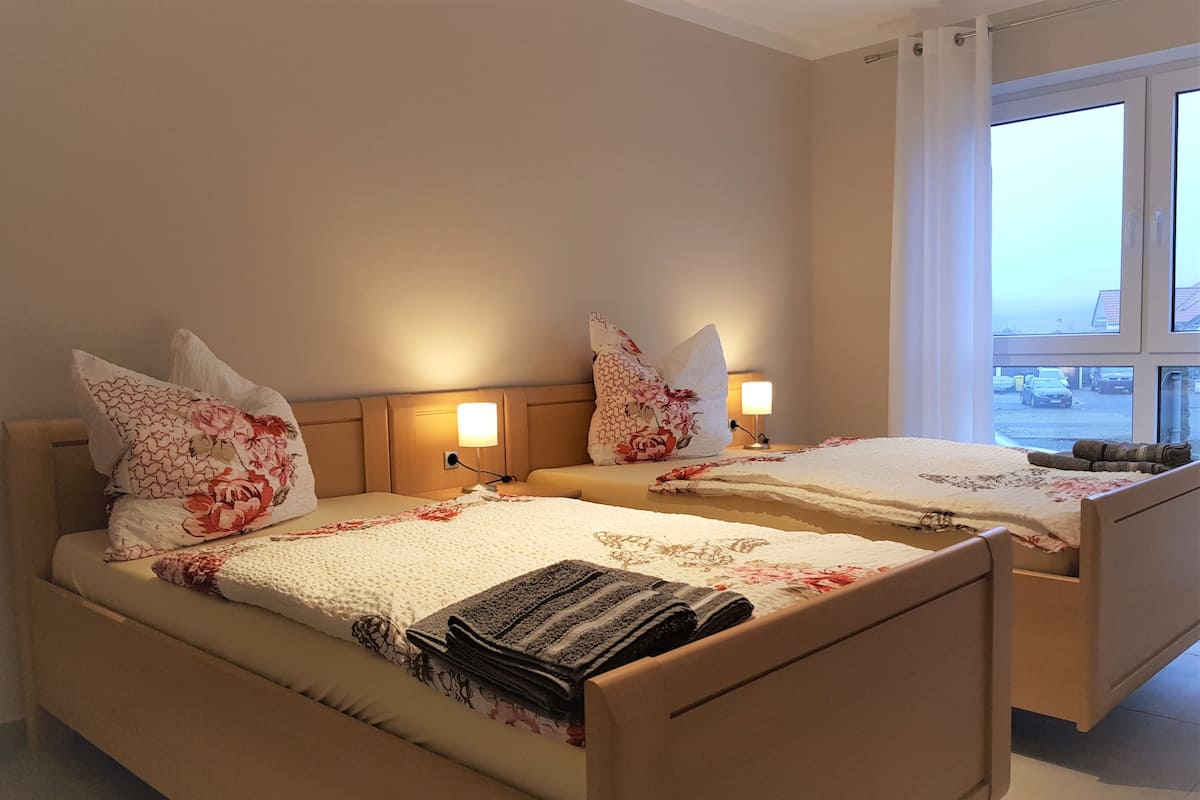 Apartment, 2 Bedrooms, Balcony (Nr. 4) | Hypo-allergenic bedding available, iron/ironing board (on request)
