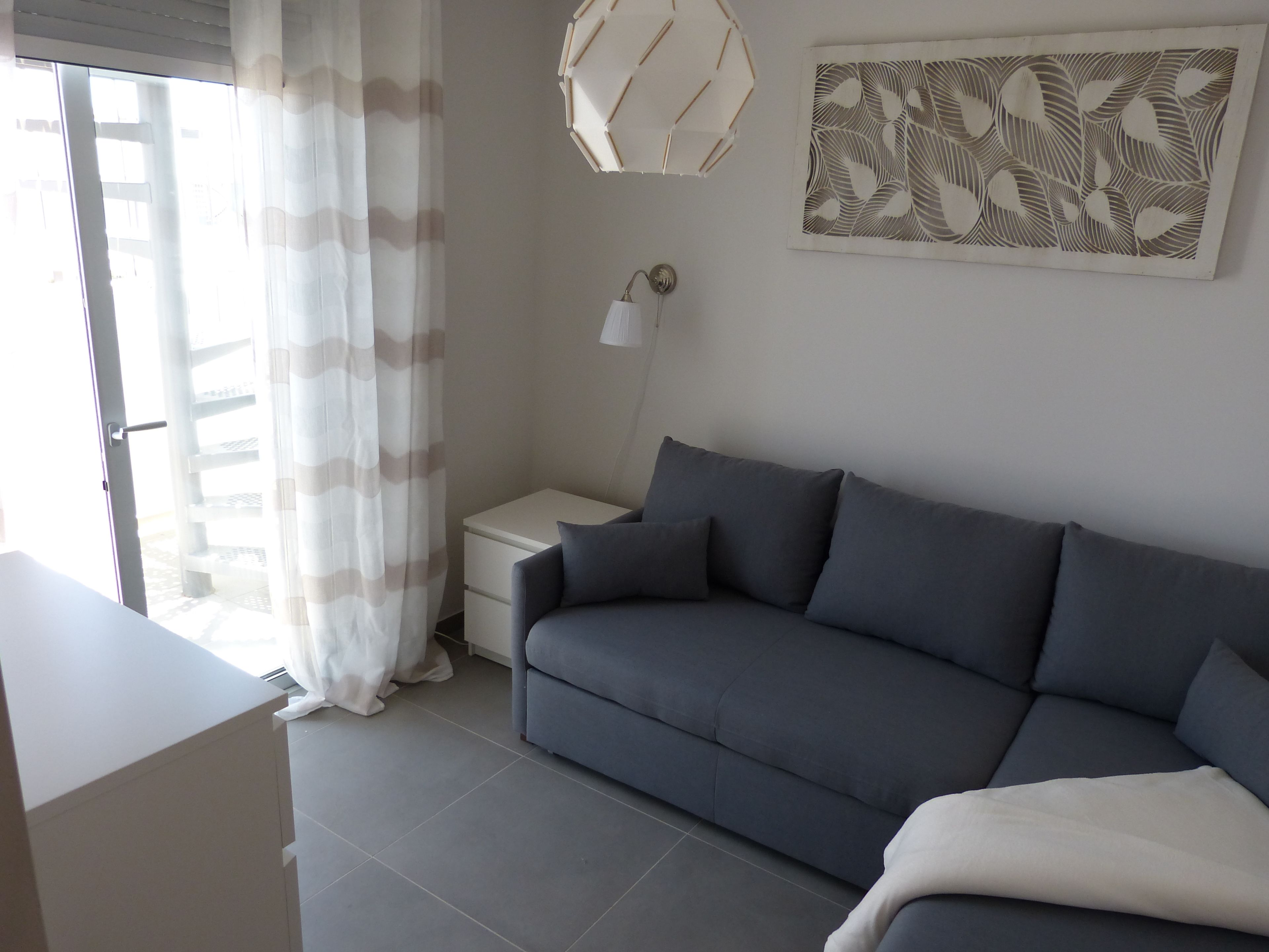 Penthouse, 2 Bedrooms | Living area | Flat-screen TV
