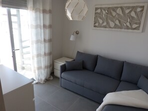 Penthouse, 2 chambres | Coin séjour