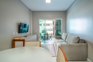 Family Apartment, 2 Bedrooms | Living area | Flat-screen TV