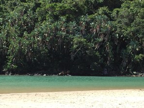 Beach nearby, white sand