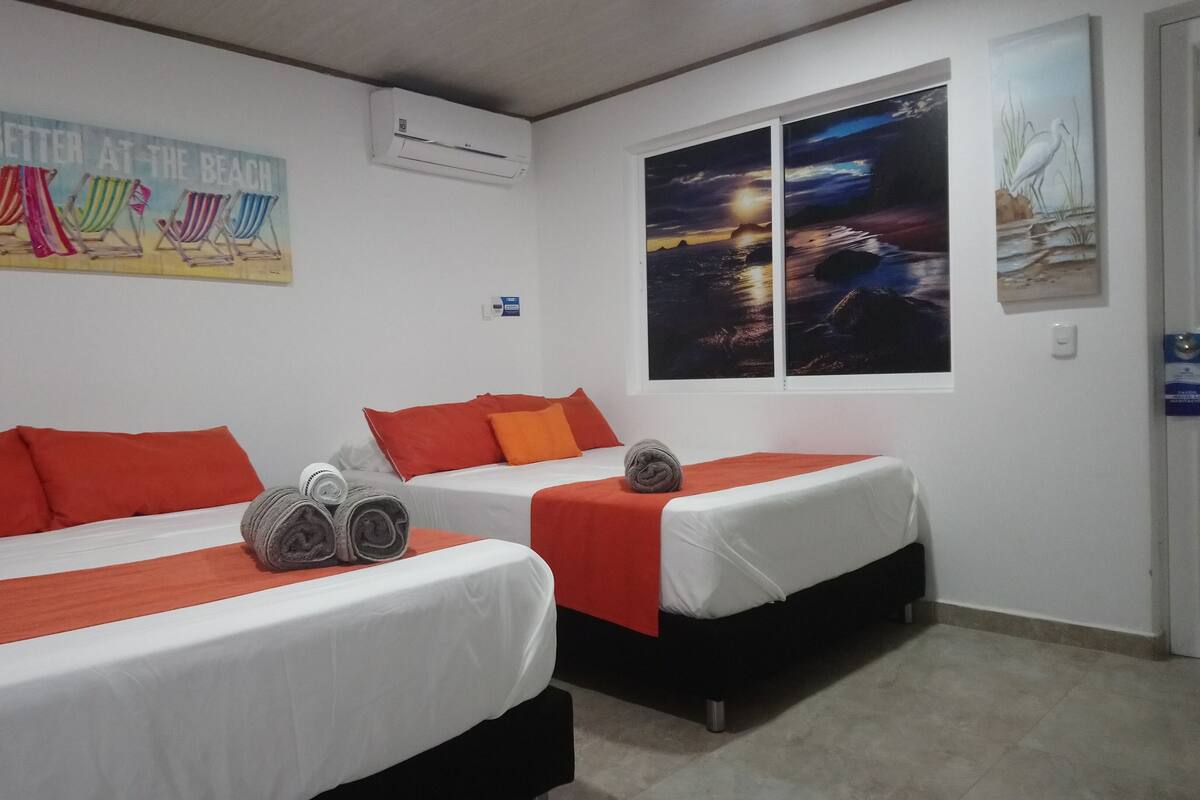 Egyptian cotton sheets, premium bedding, down duvets, minibar