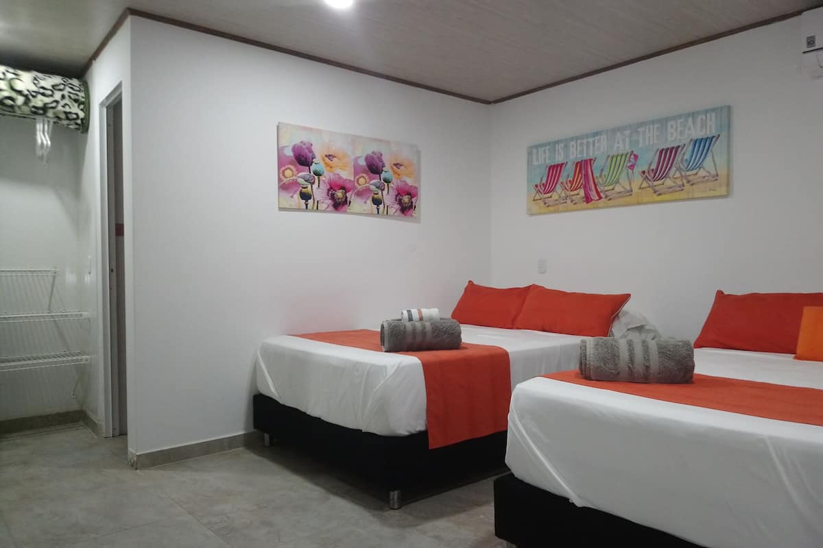 family quadruple room | 1 bedroom, egyptian cotton sheets, premium bedding, down duvets