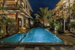 Outdoor pool - Kubu Rama Ubud Cottage (Ubud)